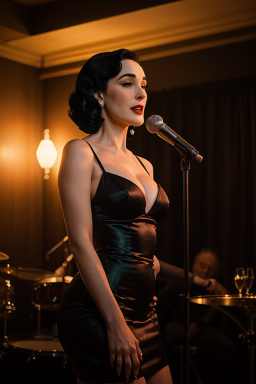 Dita Von Teese (Burlesque Dancer)