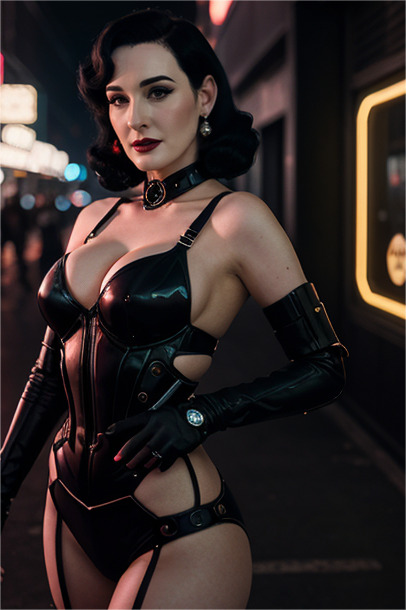 Dita Von Teese (Burlesque Dancer)